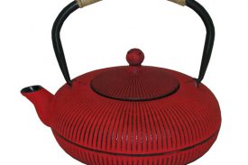 Malmist teekann Sakurai 800 ml punane